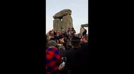 Tribal drumming at the 2018 Summer Solstice, at Stonehenge https://t.co/tUSTi5r1zx