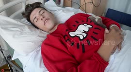 A medical student and promising rugby player has been left paralysed after he broke his back when he fell out of a tree he used to climb as a child