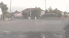 Dramatic High-Speed Chase And Capture Of Banned Killer Driver.