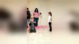 Little boy screams 'No!' when he finds out he's getting a third sister