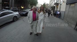 Celebrity friends attend wake for personality and club owner Peter Stringfellow