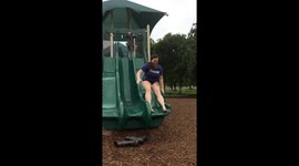 Slide gone wrong