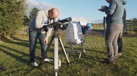 Safely observing the sun on the summer solstice