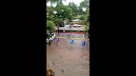 Floods rain storm Sarajevo BiH