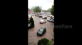 Flooding hits Sarajevo causing traffic disruptions