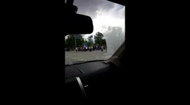 Fifa in Russia. Yekaterinburg. Peruvians