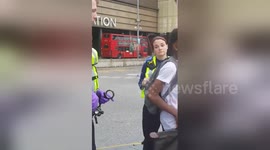 Newsflare Edit - Stop and Search in Stratford,London,Uk