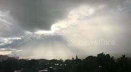 Sun Shower in Portland, Maine (06/06/18)