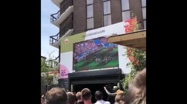 England Fans Live reaction 1-0 v Panama in London