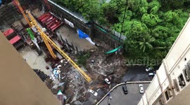 Lloyds Estate Compound collapse - Visual from top