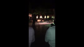 Street singers in vis, Croatia