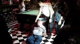 Tourist carried out of bar after fight with ladyboys