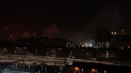 Unsafe Fireworks Explosion