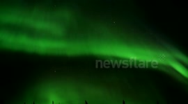 Polarlicht - Aurora borealis in Tok