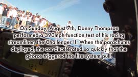 390 MPH Run Interrupted by Fire Extinguisher