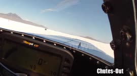 400mph land speed test halted by fire extinguisher