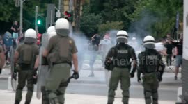 Greece: Brutal clashes against Macedonia name agreement