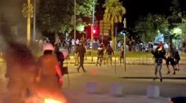 Police clash with protestors during overnight riots in Greece over Macedonia name change