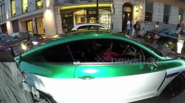 Chris Eubank JR Trys To Park His Supercar