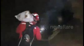 Thai cave rescue: Workers film search for missing football team
