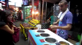 Funny Ice Cream At Walking Street Pattaya