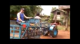 A road trip on a Kubota tractor in Thailand, by an Irishman.