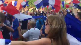 'Allez les bleus!' France fans show their passion ahead of Denmark clash