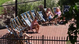 Londoners sizzle on one of the hottest days of the year