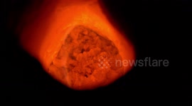 Rare geological formation known as lava tree spotted in Hawaii