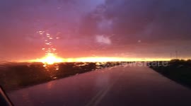Gorgeous Sunset After Storm
