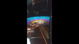 Beautiful night travel view of a bridge in Melbourne