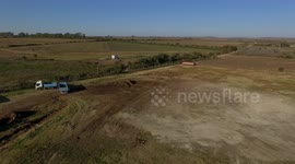 Drone almost crash