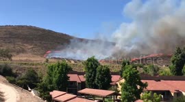 Brush fire breaks out in Greater Los Angeles
