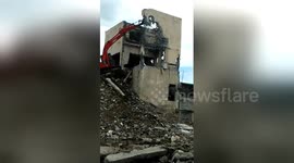 Newsflare Edit - backhoe accident