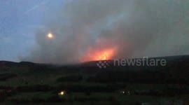 Saddleworth Moor Fire 2