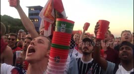 'I just don't want to go home!' – England fans