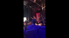 Protester interrupts Sadiq Kahn at State of London Debate
