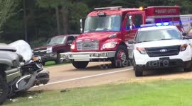 Bad Car wreck Hwy 469