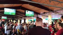 England fans taunt Germany ahead of World Cup game against Belgium