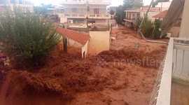 15th of November 2017,Big flood Mandra Greece 2