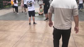 Shanghai Disneyland Girl in Mickey Mouse Ears