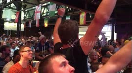 Crazy scenes in Moscow as Argentina draw level against France