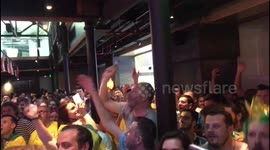 Brazil fans celebrate as France fightback against Argentina