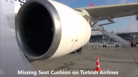 Missing Seat Cushion on Turkish Airlines Istanbul to Copenhagen