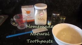 DIY Homemade Natural Toothpaste w/ Only 2 Ingredients