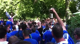 Chelsea Football Fans in Munich 2012