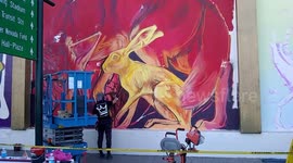 The 24-hour Mural Marathon