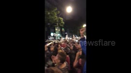 Mexico supporters celebrate downtown as Lopez Obrador scores landslide victory in election