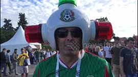 Mexican fans still proud of team despite defeat against Brazil