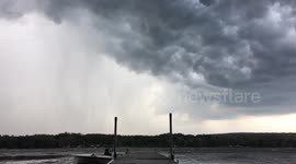 Summer heatwave brings strong storms